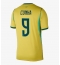 Brasilien Matheus Cunha #9 Hjemmebanetrøje VM 2026 Kort ærmer