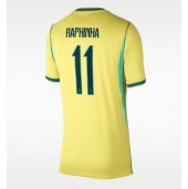 Brasilien Raphinha Belloli #11 Hjemmebanetrøje Dame VM 2026 Kort ærmer