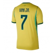 Brasilien Vinicius Junior #7 Hjemmebanetrøje VM 2026 Kort ærmer