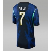 Brasilien Vinicius Junior #7 Udebanetrøje Dame VM 2026 Kort ærmer