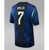 Brasilien Vinicius Junior #7 Udebanetrøje VM 2026 Kort ærmer