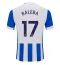 Brighton Carlos Baleba #17 Hjemmebanetrøje 2025-26 Kort ærmer