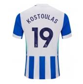 Brighton Charalampos Kostoulas #19 Hjemmebanetrøje 2025-26 Kort ærmer