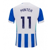 Brighton Yankuba Minteh #11 Hjemmebanetrøje 2025-26 Kort ærmer