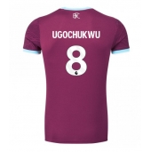Burnley Lesley Ugochukwu #8 Hjemmebanetrøje 2025-26 Kort ærmer