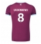 Burnley Lesley Ugochukwu #8 Hjemmebanetrøje 2025-26 Kort ærmer