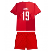 Canada Alphonso Davies #19 Hjemmebanetrøje Børn VM 2026 Kort ærmer (+ bukser)