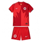 Canada Hjemmebanetrøje Børn VM 2026 Kort ærmer (+ bukser)