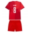Canada Ismael Kone #8 Hjemmebanetrøje Børn VM 2026 Kort ærmer (+ bukser)