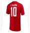 Canada Jonathan David #10 Hjemmebanetrøje Dame VM 2026 Kort ærmer