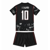 Canada Jonathan David #10 Udebanetrøje Børn VM 2026 Kort ærmer (+ bukser)