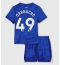 Chelsea Alejandro Garnacho #49 Hjemmebanetrøje Børn 2025-26 Kort ærmer (+ bukser)