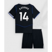 Chelsea Dario Essugo #14 Tredje trøje Børn 2025-26 Kort ærmer (+ bukser)