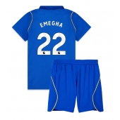 Chelsea Emmanuel Emegha #22 Hjemmebanetrøje Børn 2026-27 Kort ærmer (+ bukser)