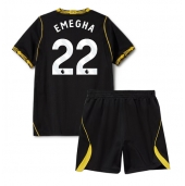 Chelsea Emmanuel Emegha #22 Udebanetrøje Børn 2026-27 Kort ærmer (+ bukser)