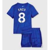 Chelsea Enzo Fernandez #8 Hjemmebanetrøje Børn 2025-26 Kort ærmer (+ bukser)