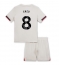 Chelsea Enzo Fernandez #8 Udebanetrøje Børn 2025-26 Kort ærmer (+ bukser)