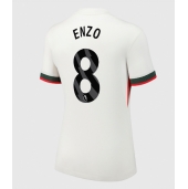 Chelsea Enzo Fernandez #8 Udebanetrøje Dame 2025-26 Kort ærmer