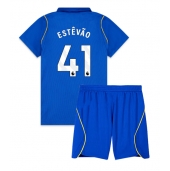 Chelsea Estevao Willian #41 Hjemmebanetrøje Børn 2026-27 Kort ærmer (+ bukser)