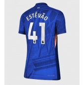 Chelsea Estevao Willian #41 Hjemmebanetrøje Dame 2025-26 Kort ærmer