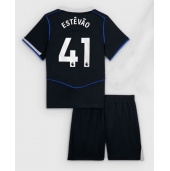 Chelsea Estevao Willian #41 Tredje trøje Børn 2025-26 Kort ærmer (+ bukser)