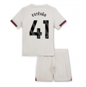 Chelsea Estevao Willian #41 Udebanetrøje Børn 2025-26 Kort ærmer (+ bukser)