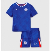 Chelsea Hjemmebanetrøje Børn 2025-26 Kort ærmer (+ bukser)