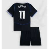 Chelsea Jamie Gittens #11 Tredje trøje Børn 2025-26 Kort ærmer (+ bukser)