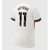 Chelsea Jamie Gittens #11 Udebanetrøje 2025-26 Kort ærmer