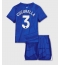 Chelsea Marc Cucurella #3 Hjemmebanetrøje Børn 2025-26 Kort ærmer (+ bukser)