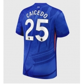 Chelsea Moises Caicedo #25 Hjemmebanetrøje 2025-26 Kort ærmer