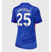 Chelsea Moises Caicedo #25 Hjemmebanetrøje Dame 2025-26 Kort ærmer