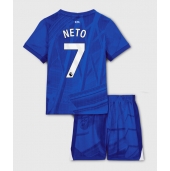 Chelsea Pedro Neto #7 Hjemmebanetrøje Børn 2025-26 Kort ærmer (+ bukser)