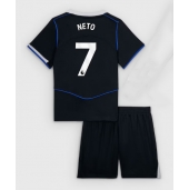 Chelsea Pedro Neto #7 Tredje trøje Børn 2025-26 Kort ærmer (+ bukser)