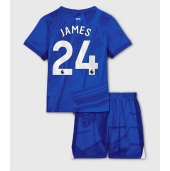 Chelsea Reece James #24 Hjemmebanetrøje Børn 2025-26 Kort ærmer (+ bukser)