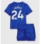 Chelsea Reece James #24 Hjemmebanetrøje Børn 2025-26 Kort ærmer (+ bukser)