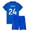 Chelsea Reece James #24 Hjemmebanetrøje Børn 2026-27 Kort ærmer (+ bukser)