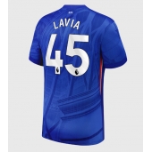 Chelsea Romeo Lavia #45 Hjemmebanetrøje 2025-26 Kort ærmer