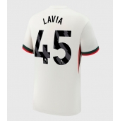 Chelsea Romeo Lavia #45 Udebanetrøje 2025-26 Kort ærmer