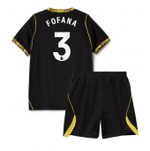 Chelsea Wesley Fofana #3 Udebanetrøje Børn 2026-27 Kort ærmer (+ bukser)
