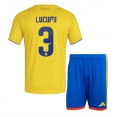 Colombia Jhon Lucumi #3 Hjemmebanetrøje Børn VM 2026 Kort ærmer (+ bukser)