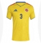 Colombia Jhon Lucumi #3 Hjemmebanetrøje Dame VM 2026 Kort ærmer
