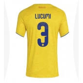 Colombia Jhon Lucumi #3 Hjemmebanetrøje Dame VM 2026 Kort ærmer