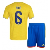 Colombia Richard Rios #6 Hjemmebanetrøje Børn VM 2026 Kort ærmer (+ bukser)