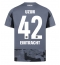 Eintracht Frankfurt Can Uzun #42 Tredje trøje 2025-26 Kort ærmer