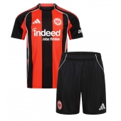 Eintracht Frankfurt Hjemmebanetrøje Børn 2025-26 Kort ærmer (+ bukser)
