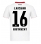 Eintracht Frankfurt Hugo Larsson #16 Udebanetrøje 2025-26 Kort ærmer