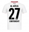 Eintracht Frankfurt Mario Gotze #27 Udebanetrøje 2025-26 Kort ærmer