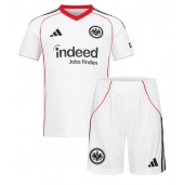 Eintracht Frankfurt Udebanetrøje Børn 2025-26 Kort ærmer (+ bukser)