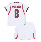 England Elliot Anderson #8 Hjemmebanetrøje Børn VM 2026 Kort ærmer (+ bukser)